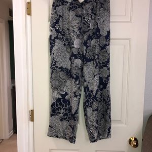 J. Crew printed pants